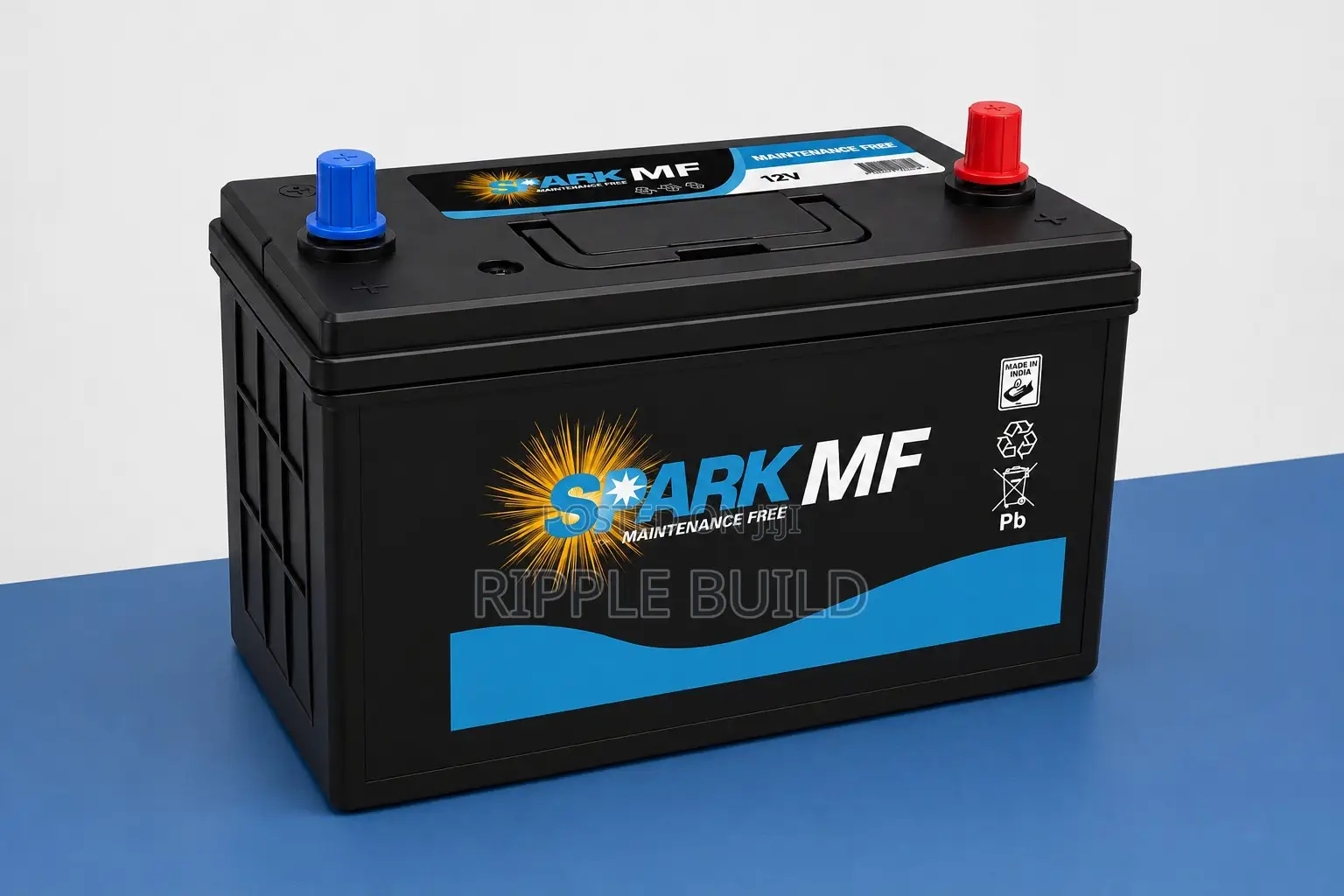 50Ah Spark 050MF Maintenance-Free Car Battery 12V