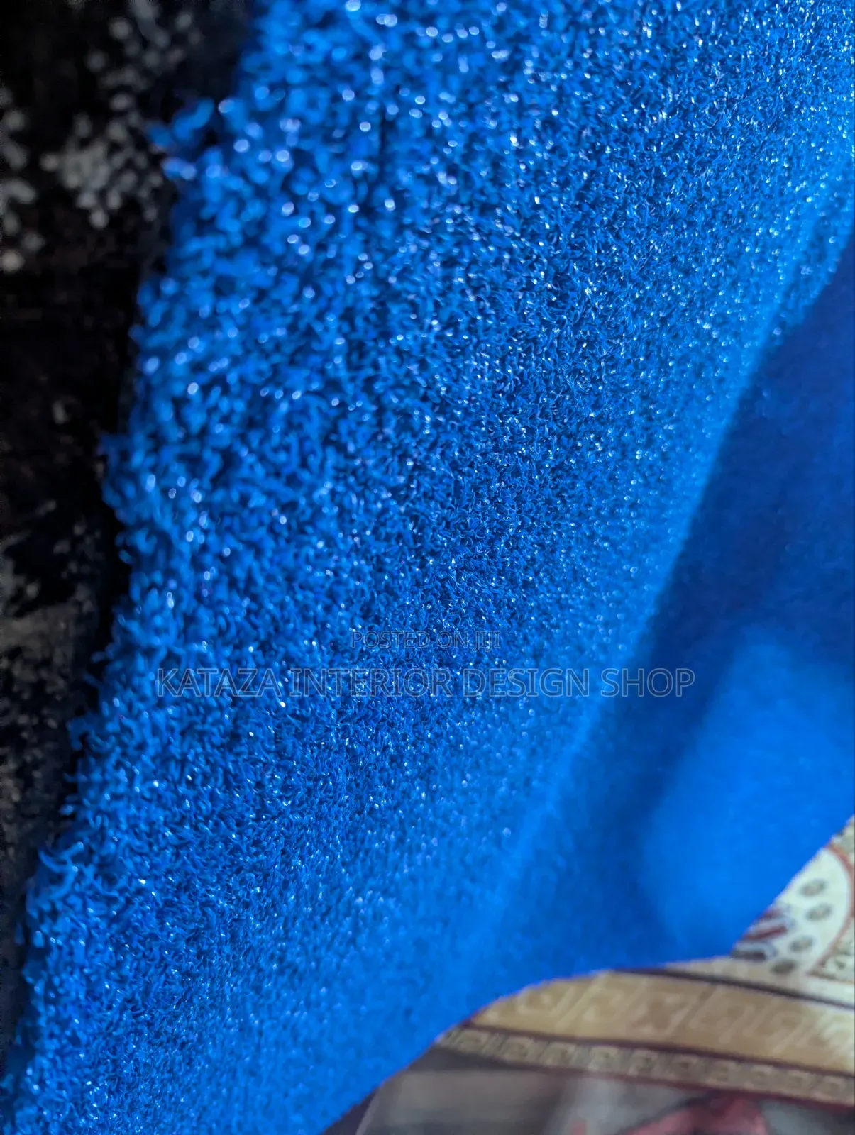 Super Blue Quality Grass Carpet