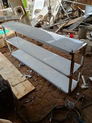 Stainless Steel Working Table 3 Shelves