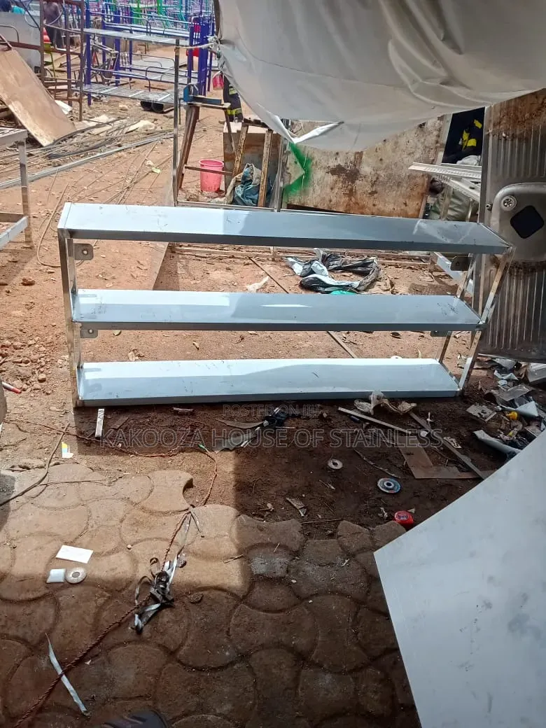 Stainless Steel Working Table 3 Shelves
