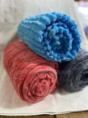Smooth Throw Blankets Light Blue