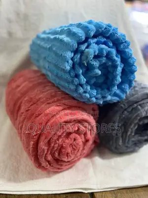 Smooth Throw Blankets Light Blue