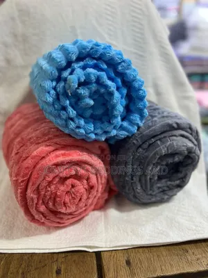 Smooth Throw Blankets Light Blue