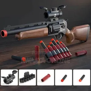 SR410 Shotgun Revolver Nerf Blaster Manual Toy Gun