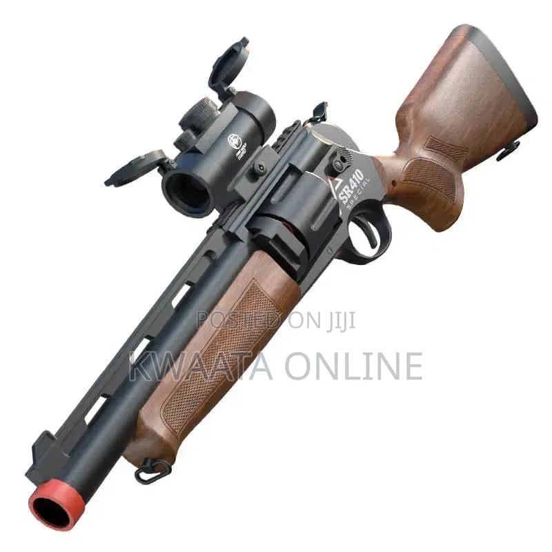 SR410 Shotgun Revolver Nerf Blaster Manual Toy Gun