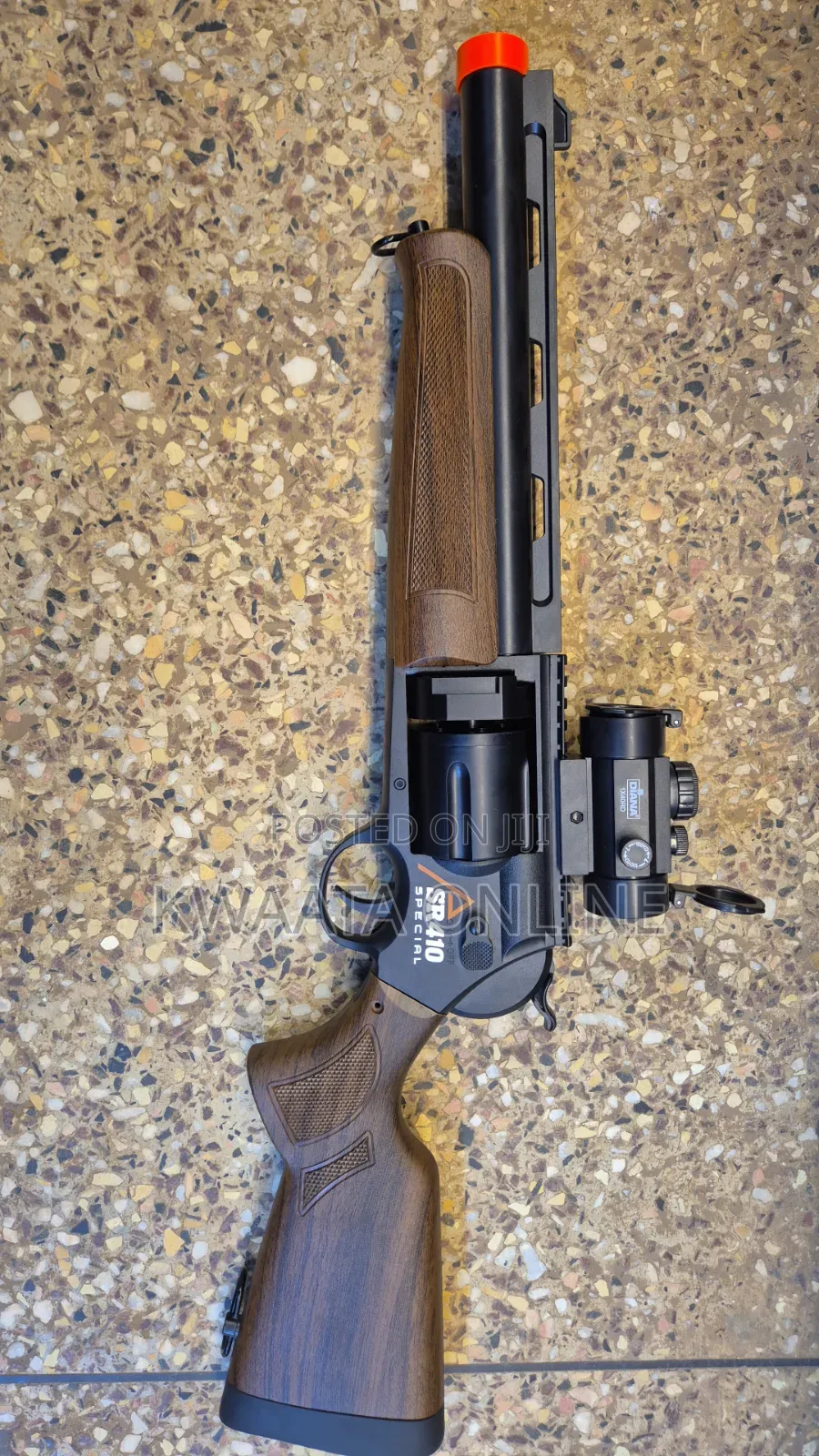 SR410 Shotgun Revolver Nerf Blaster Manual Toy Gun