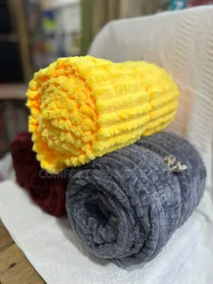 Smooth Throw Blankets Yellow