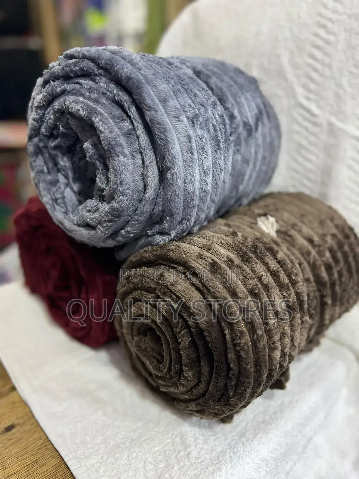 Smooth Throw Blankets Dark Gray