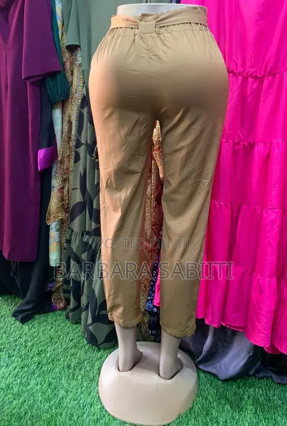 Office Pants-Brown