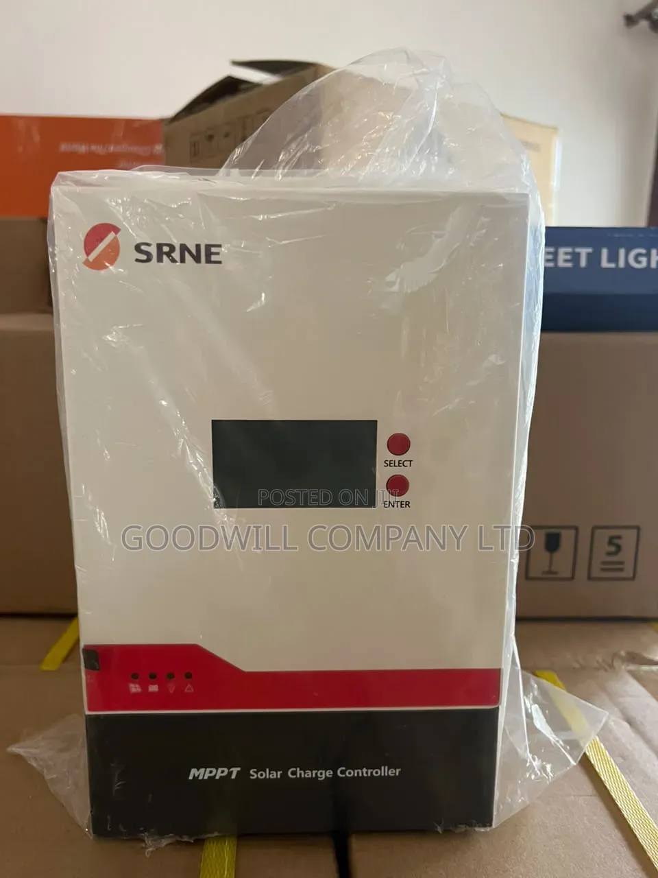 60a 12v/24v/36v/48v Srne MPPT Solar Co