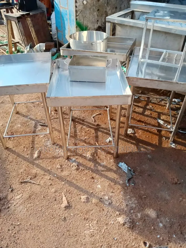 Stainless Steel Rack 2 Shelves