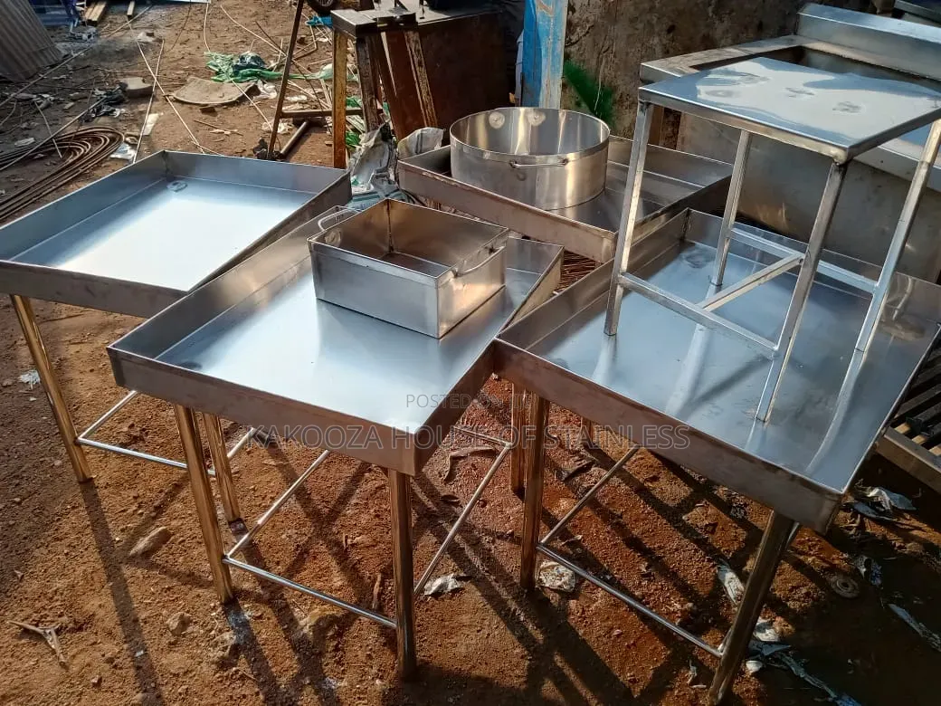 Stainless Steel Rack 2 Shelves