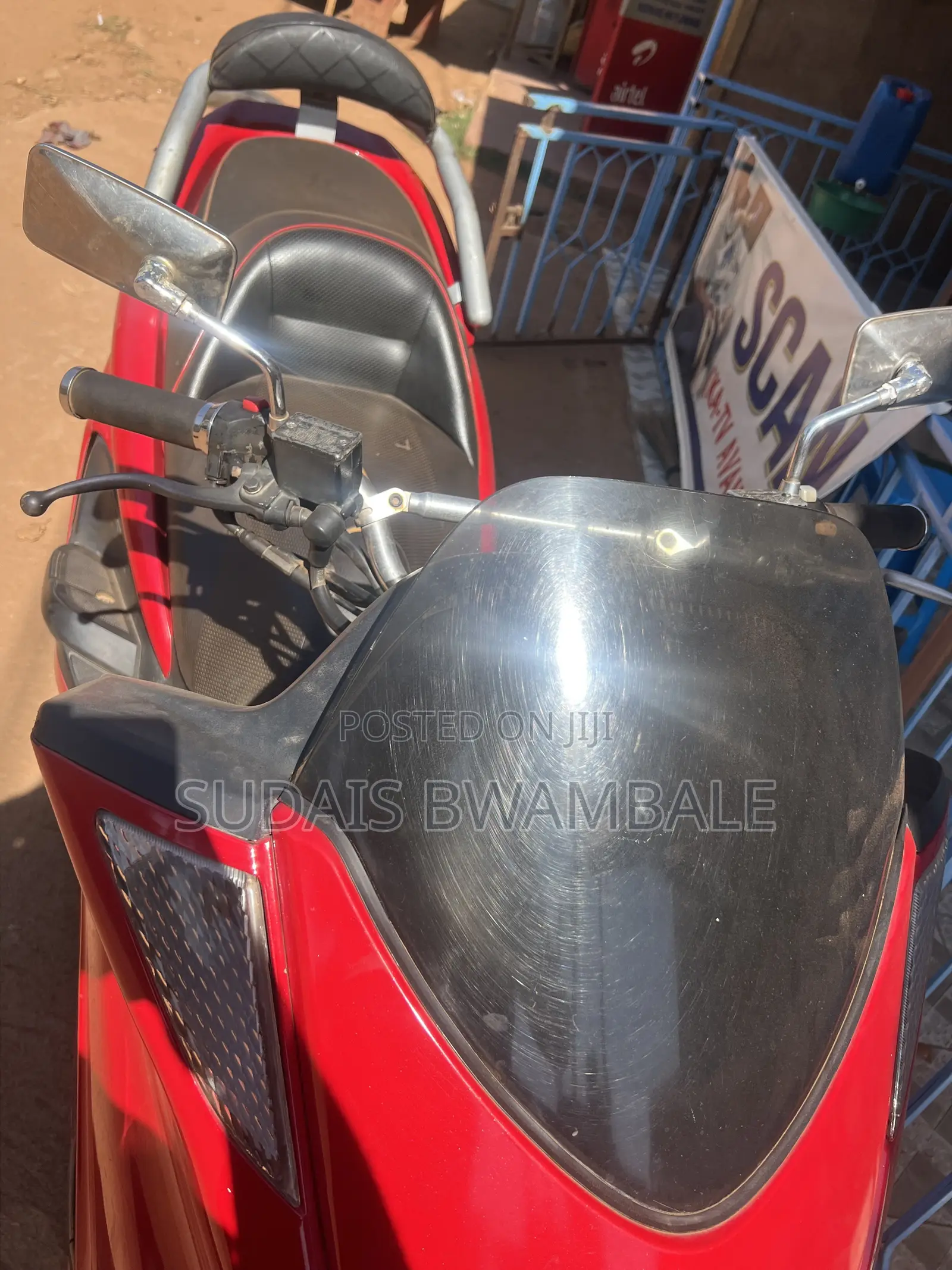 Yamaha Majesty 2015 Red