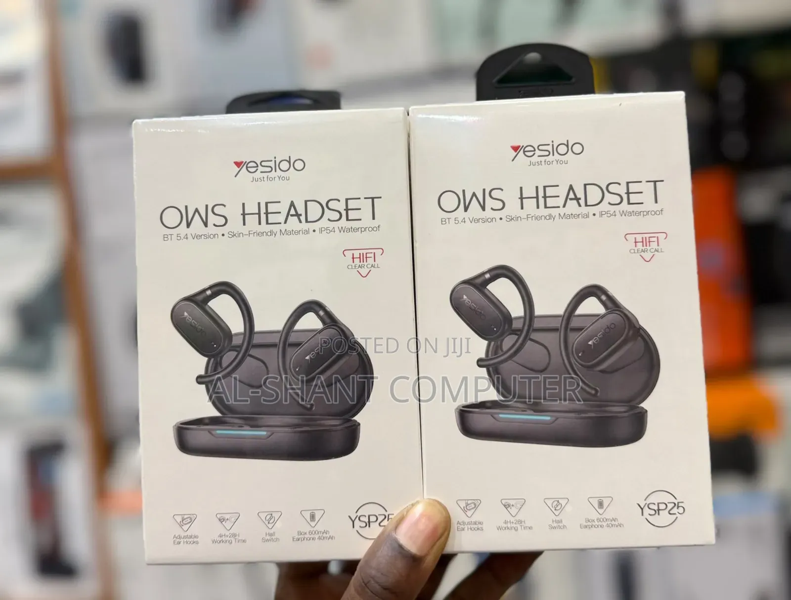 Yesido OWS Wireless Earphones/Open Ear Bluetooth Earphones