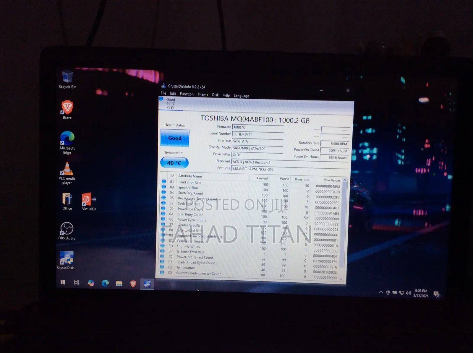 Laptop HP 15 16GB Intel Core i3 HDD 1T