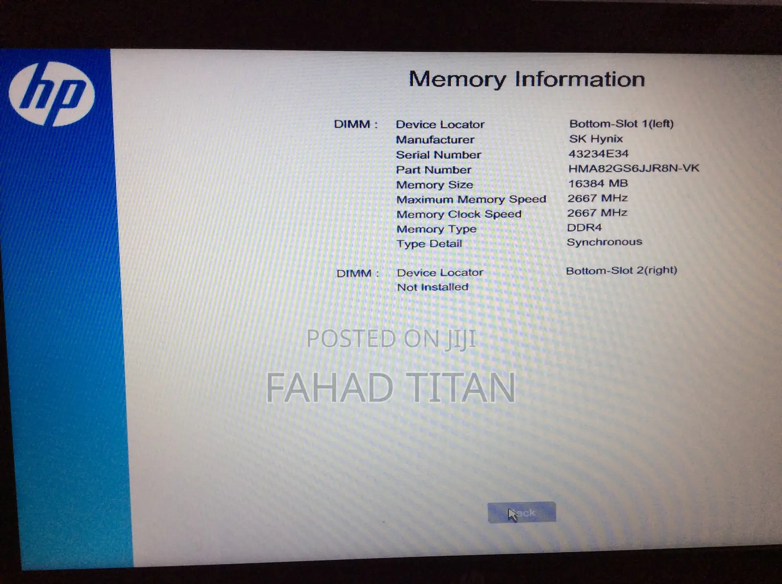 Laptop HP 15 16GB Intel Core i3 HDD 1T