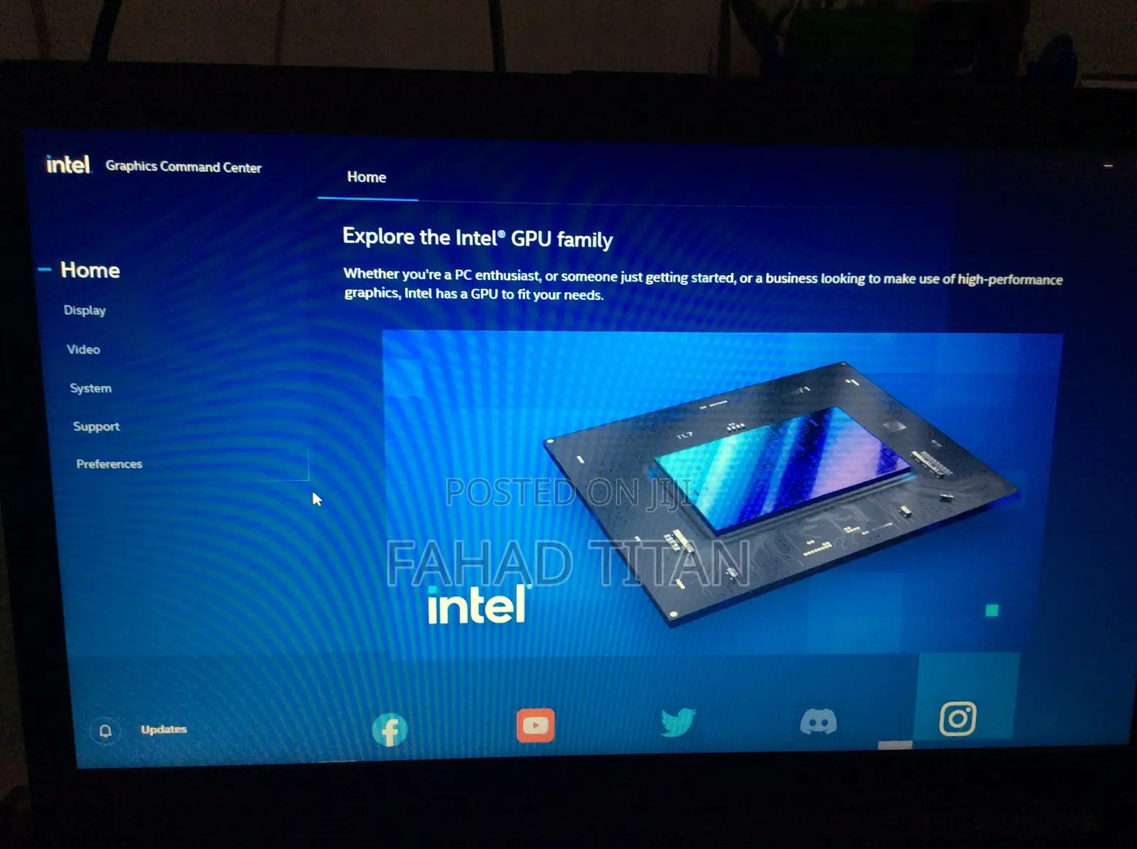 Laptop HP 15 16GB Intel Core i3 HDD 1T