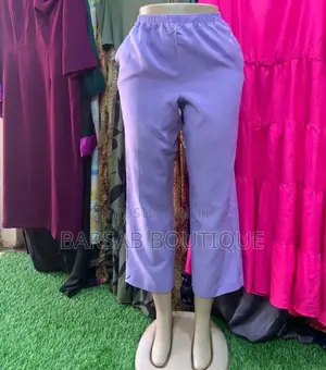 Office Pants-Purple