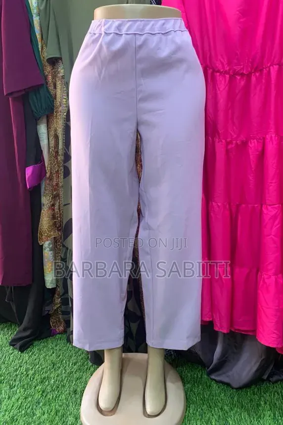 Office Pants-Purple