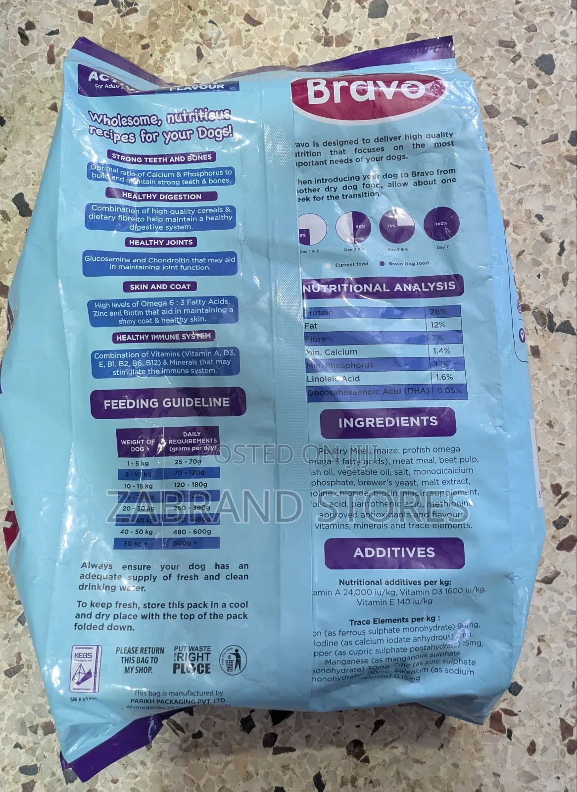 Bravo Dog Food 2Kgs