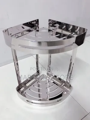 Two-Tier Polished Chrome or Stainless Steel (SUS 304
