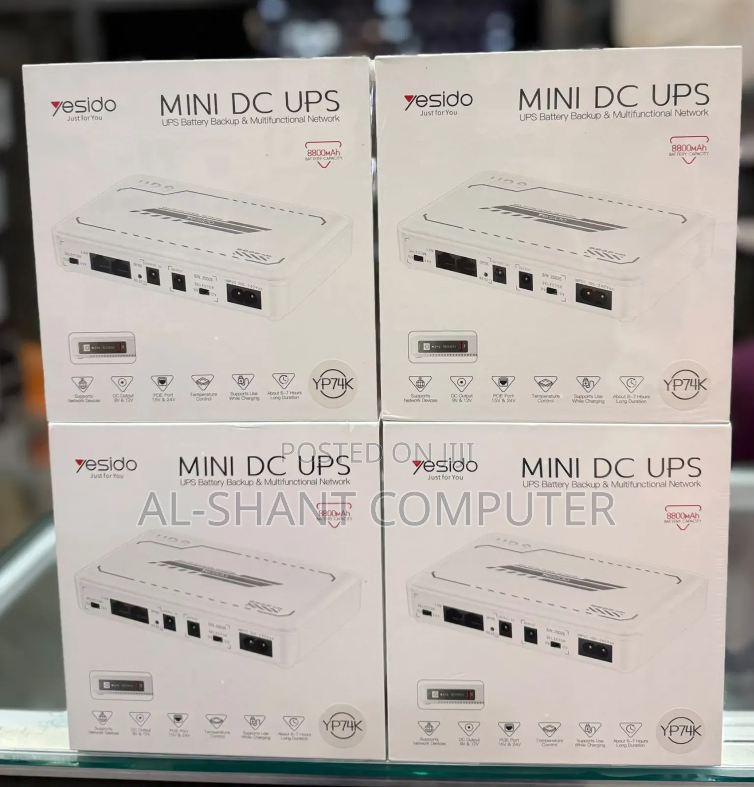 Yesido Mini DC 8800mah UPS