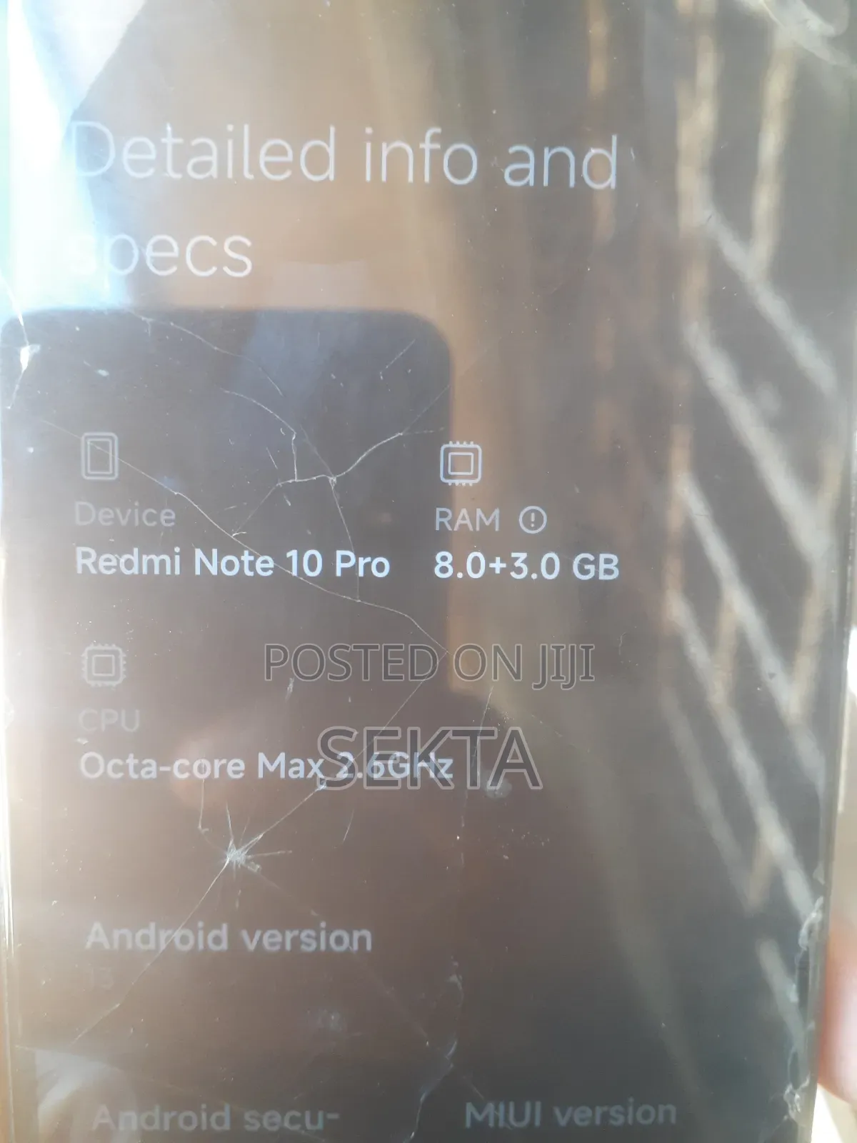 Xiaomi Redmi Note 10 Pro 256 GB Gray