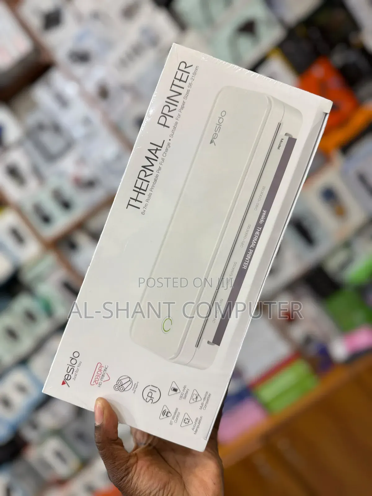 Yesido Thermal Printer/Rechargeable Printer