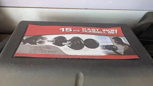 15kgs Cast Iron Dumbbell Set