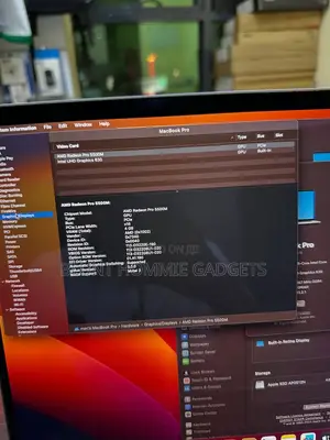 Laptop Apple MacBook Pro 2019 16GB Intel Core i9 SSD 512GB