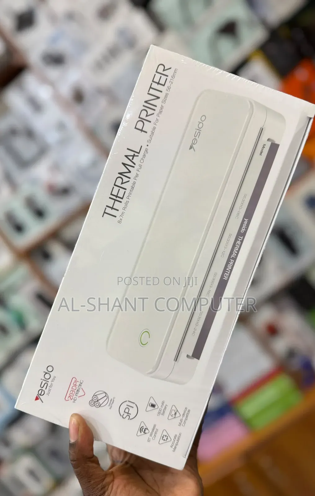 Yesido Thermal Printer/Rechargeable Printer