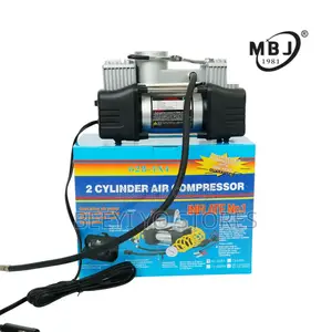 Portable Heavy Duty Car Air Compressor Pump With Pressure Gauge