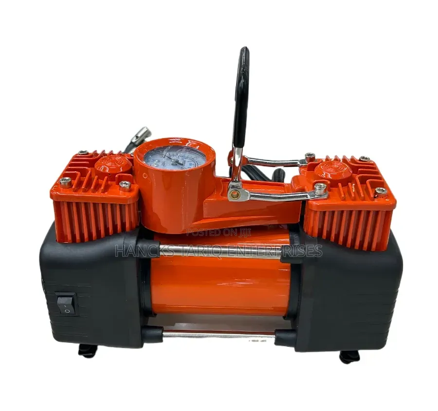 Portable Heavy Duty Car Air Compressor Pump With Pressure Gauge