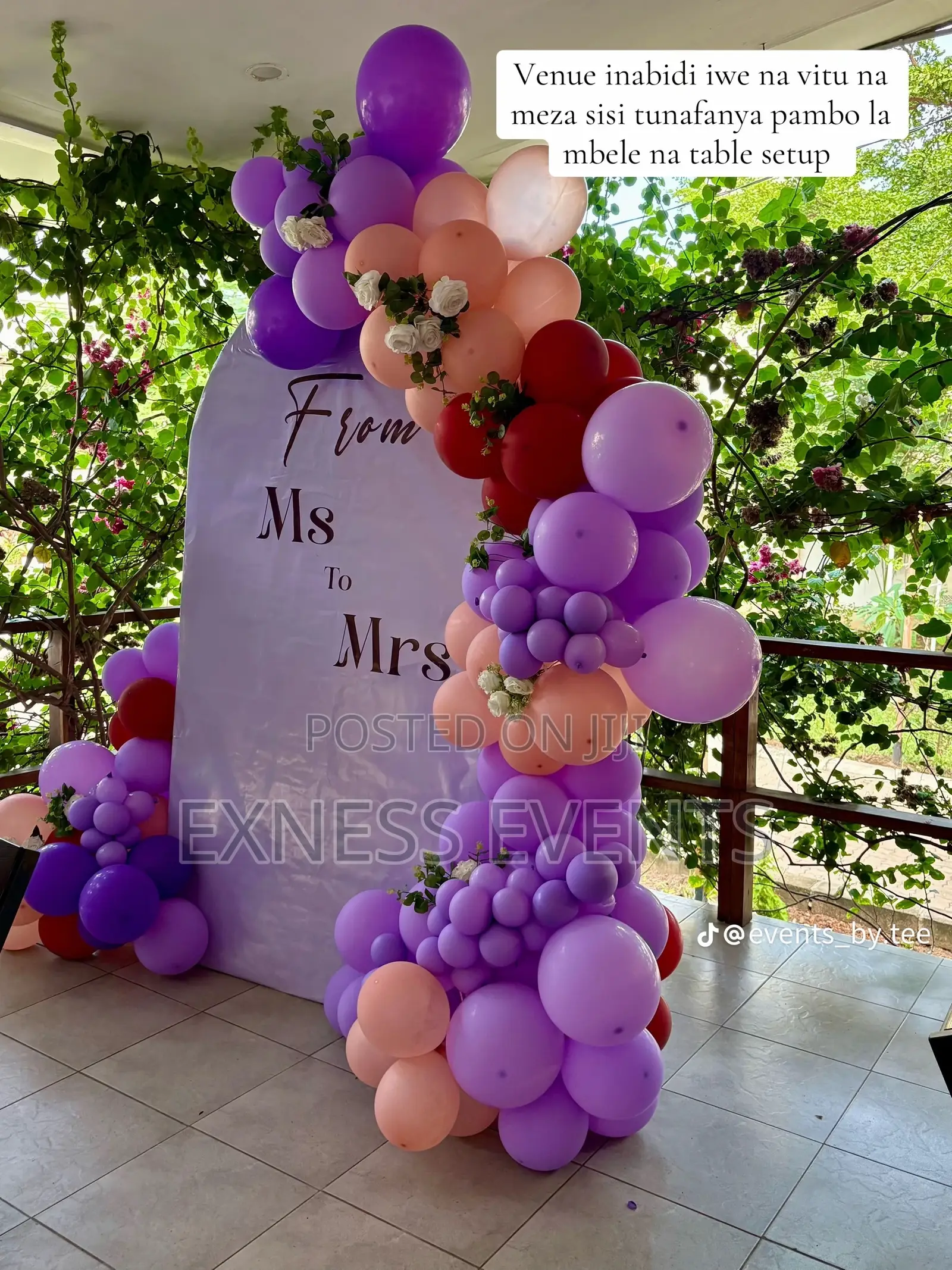 We Decorate All Types of Events Weddings, Introductiond, Kukyala, Etc
