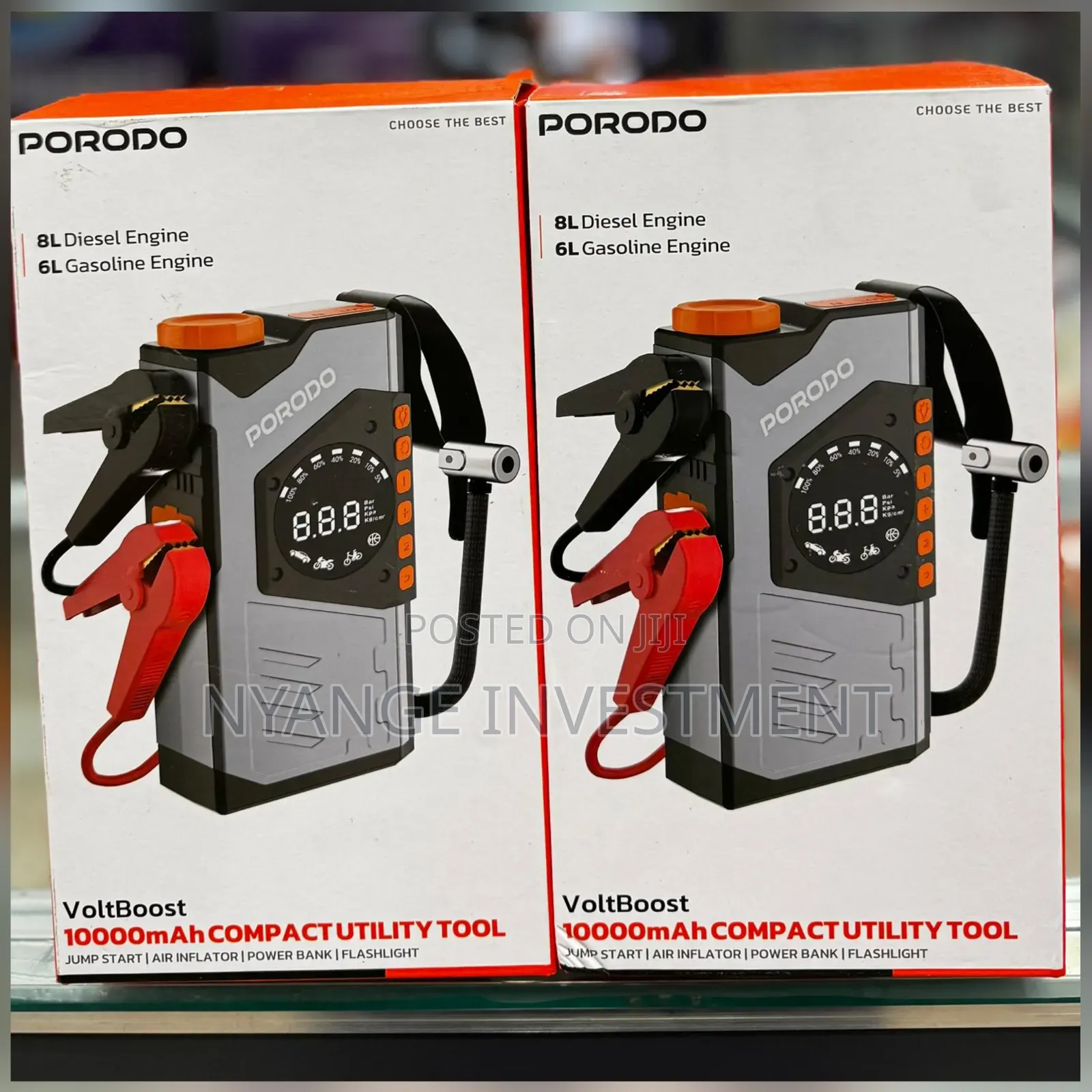 Porodo VoltBoost 10000mAh Car Inverter