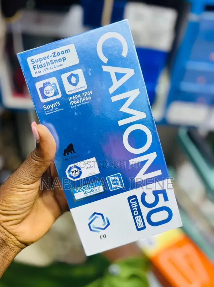 New Tecno Camon 50 Ultra 512 GB Black