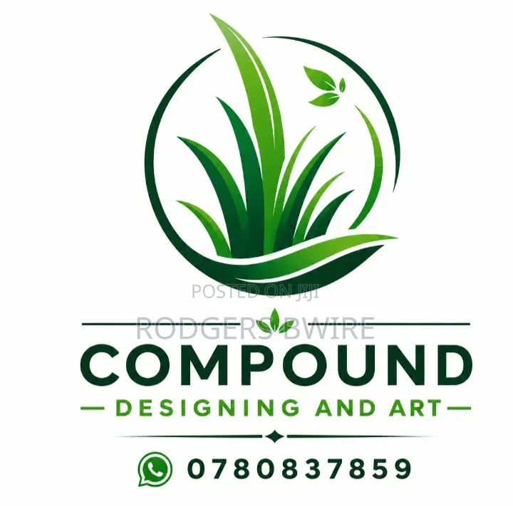 Compound Designing,landscaping and Artwork This Beautifies Thecompound
