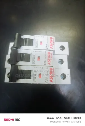 Electric Circuit Breaker 6A Indian Made Original One.