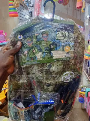 Sniper Camouflage Children Dress-Up Role Play Set.
