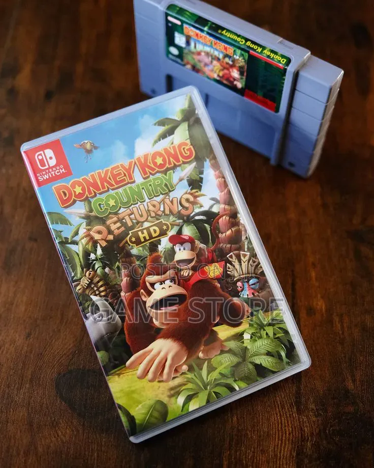Donkey Kong Country Returns HD Nintendo Switch 2 Game 