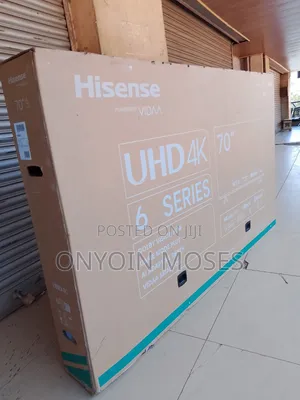 70" UHD Hisense Smart TV With Inbuilt Decoder