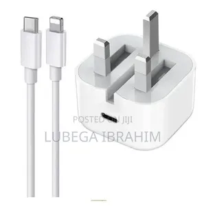 iPhone 35W USB-C Power Adapter + Type-C to Lightning Cable