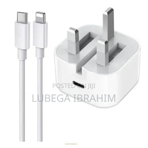 iPhone 35W USB-C Power Adapter + Type-C to Lightning Cable
