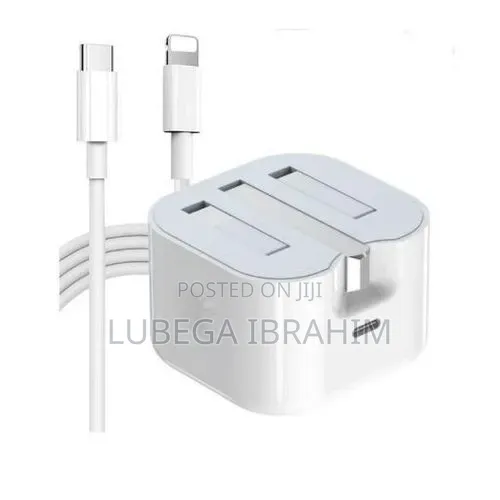 iPhone 35W USB-C Power Adapter + Type-C to Lightning Cable