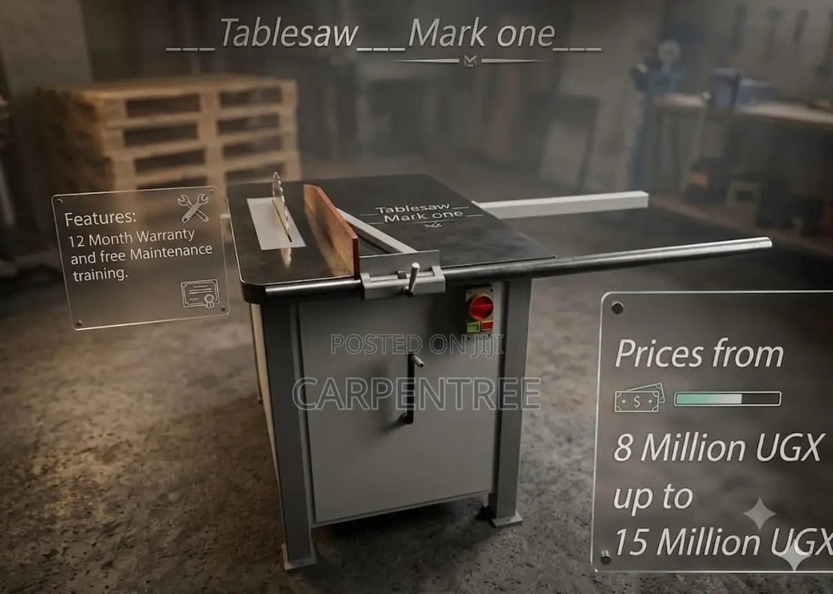 Table Saw 7.5 HP for Heavy Duty Industrial Usage