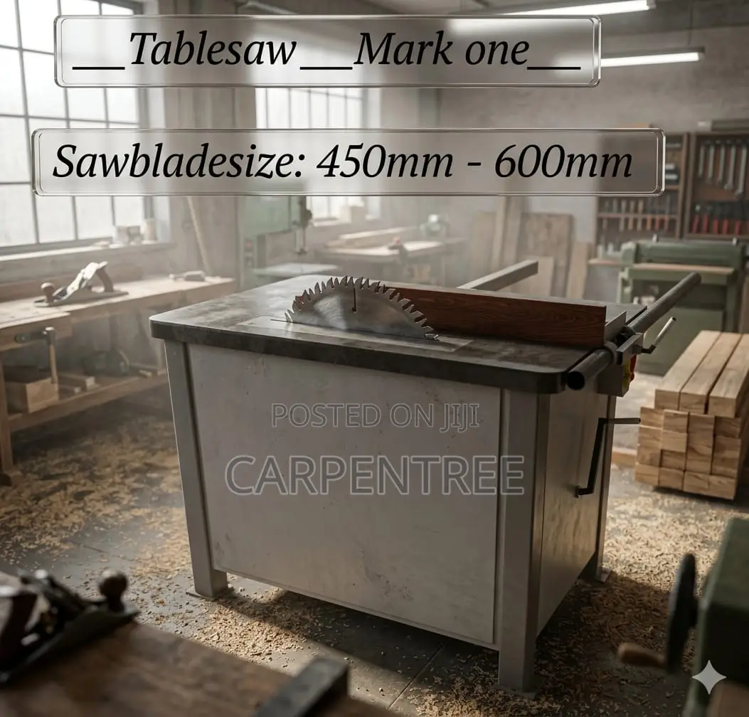 Table Saw 7.5 HP for Heavy Duty Industrial Usage