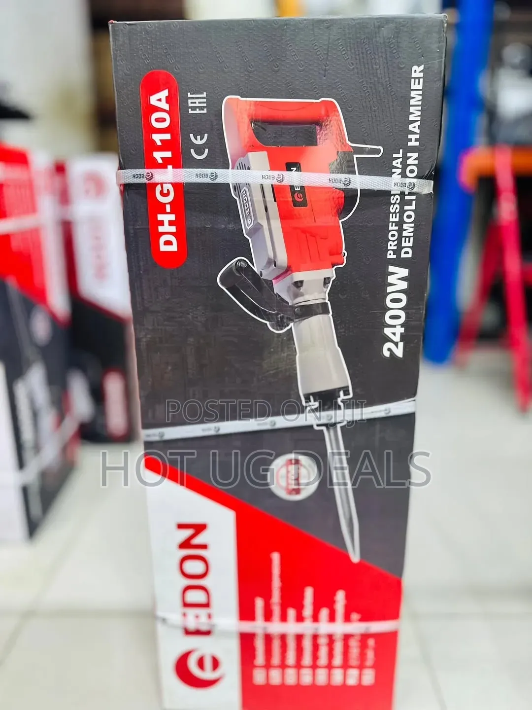 Edon DH-G 110A Professional Demolition Hammer 2400W