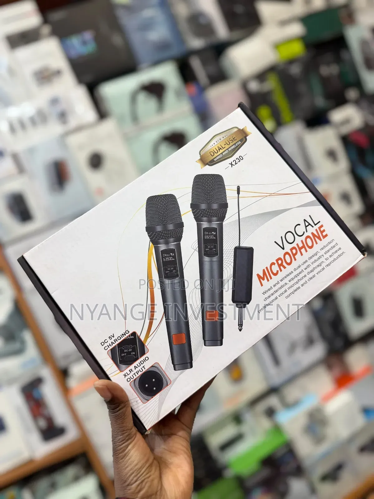 X230 Dual-Use Vocal Microphone System.