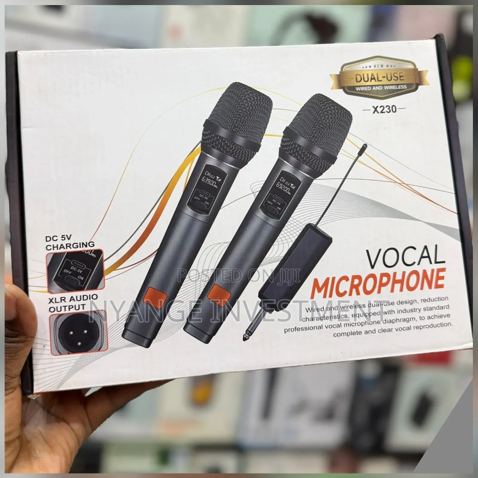 X230 Dual-Use Vocal Microphone System.