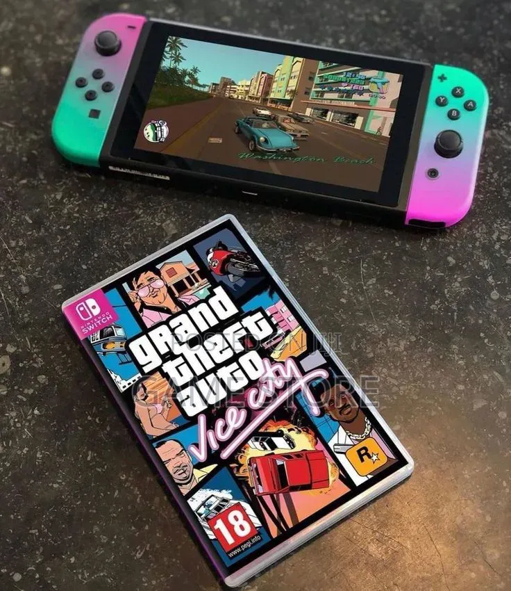 GTA Vice City Switch 2 Make Neon 1980s Miami Pop ,